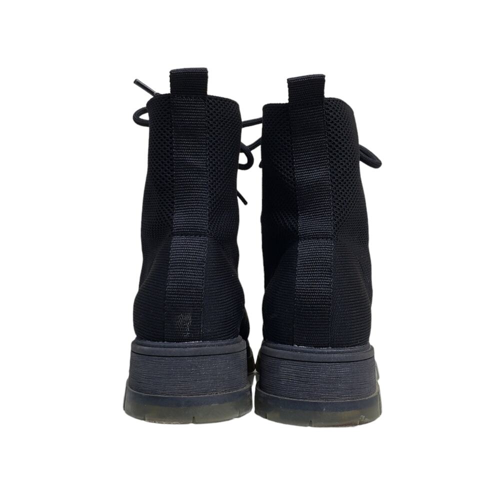 MIA Womens 6 Simon Black Lace Up Combat Bootie - Picture 5 of 9